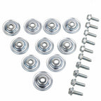 20 Piece Set UTV Skid Plate Washer Bolt Fits All Polaris General Ranger RS1 RZR