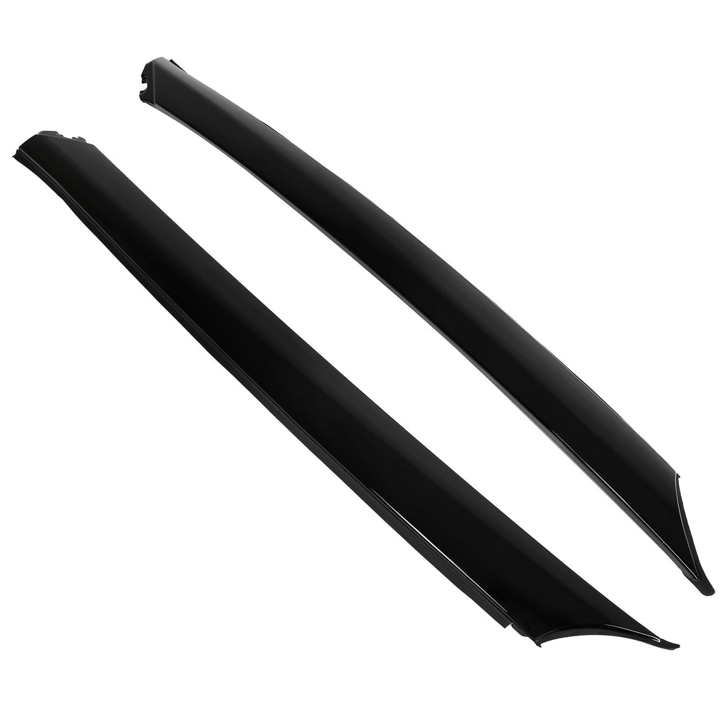 2PCS For Nissan Maxima 2016-2020 LH RH Front Windshield A Pillar Molding Trim