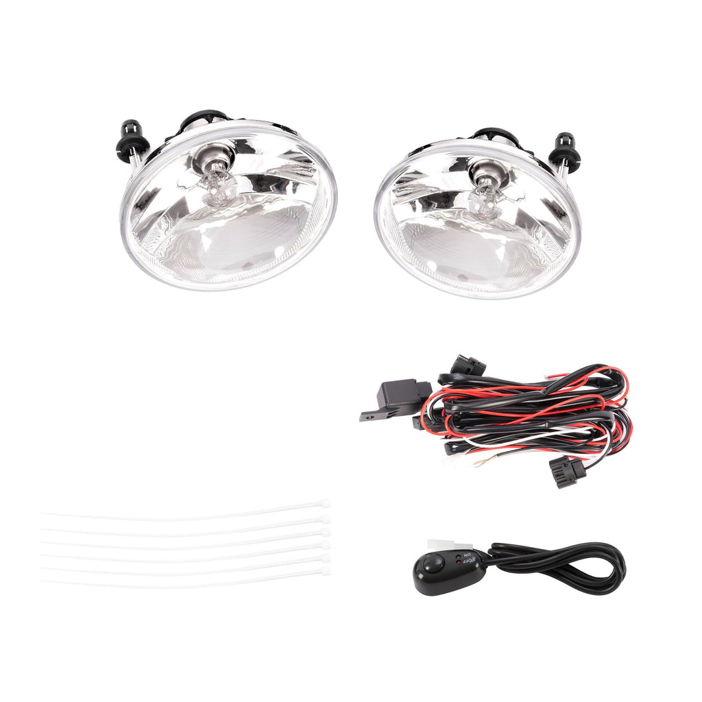 Clear Lens Fog Light Lamps w/Bulbs LH &RH For Chevy Colorado 2007-2022 #15839896