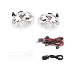 Clear Lens Fog Light Lamps w/Bulbs LH &RH For Chevy Colorado 2007-2022 #15839896