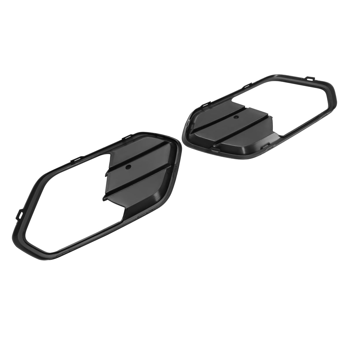 Pair Bumper Fog Light Cover Bezel For Ford Escape Kuga 2017 2018 2019 Left+Right