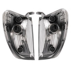 Pair For Toyota Land Cruiser 1998-2004 Front Corner Lights Lamps Clear W/bulbs