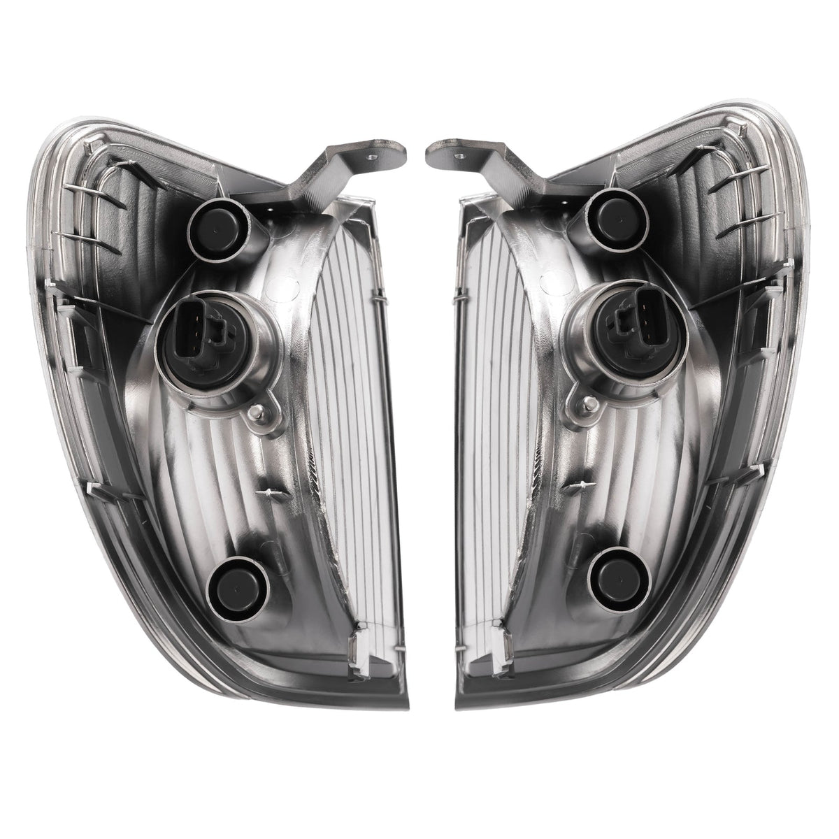 Pair For Toyota Land Cruiser 1998-2004 Front Corner Lights Lamps Clear W/bulbs