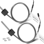 2-Pack 24" Temp/Hi Limit Sensor, 1/4"dia 2-pin for Balboa M7 30344 30042 30382