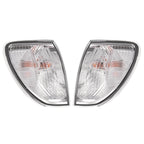Pair For Toyota Land Cruiser 1998-2004 Front Corner Lights Lamps Clear W/bulbs