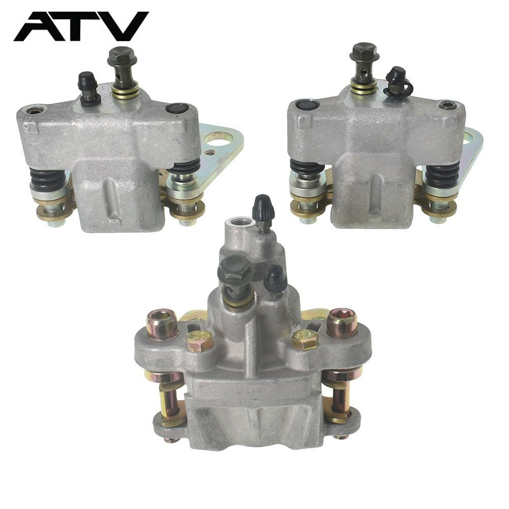 Front & Rear Brake Calipers w/Pads for Polaris Sportsman 500 570 800 2008-2014