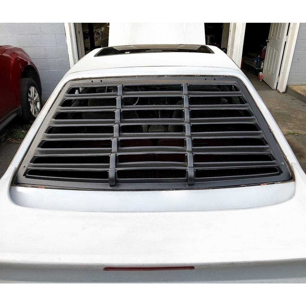 Rear Window Louver For Ford Mustang Fastback 1979-1993 92 Sun Shade Cover ABS