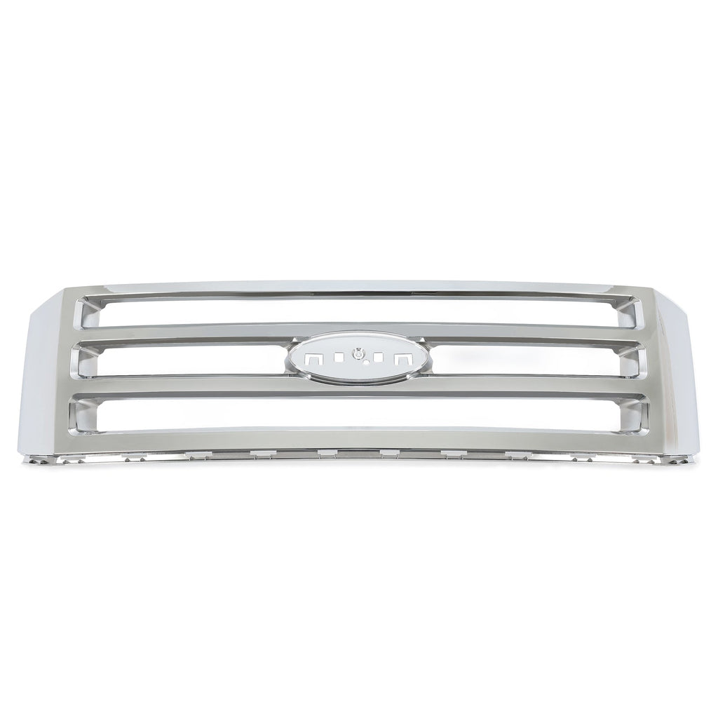 Front Grille Assembly Chrome Shell And Insert For Ford Expedition 2007-2014 New
