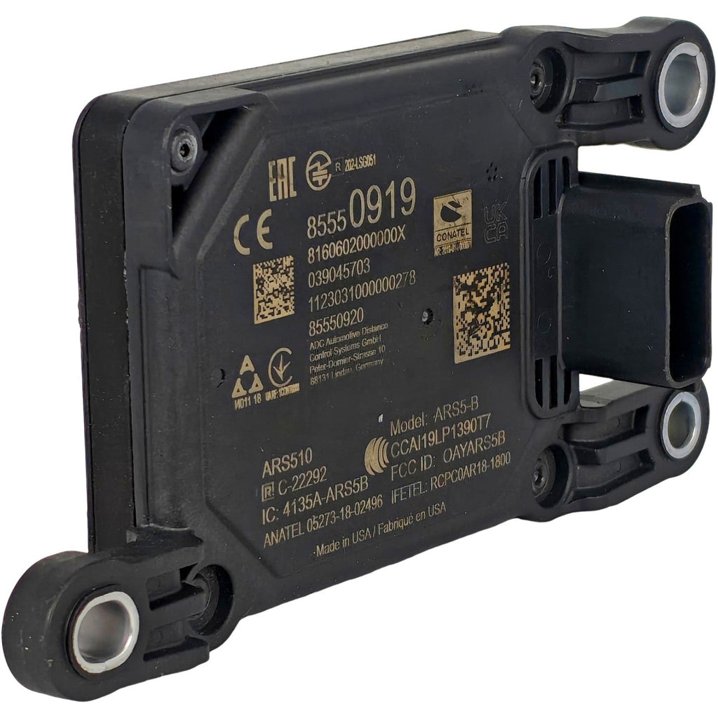 85001619 Front Range Radar Sensor For 20-21 Cadillac CT4 CT5 85001620 85113686