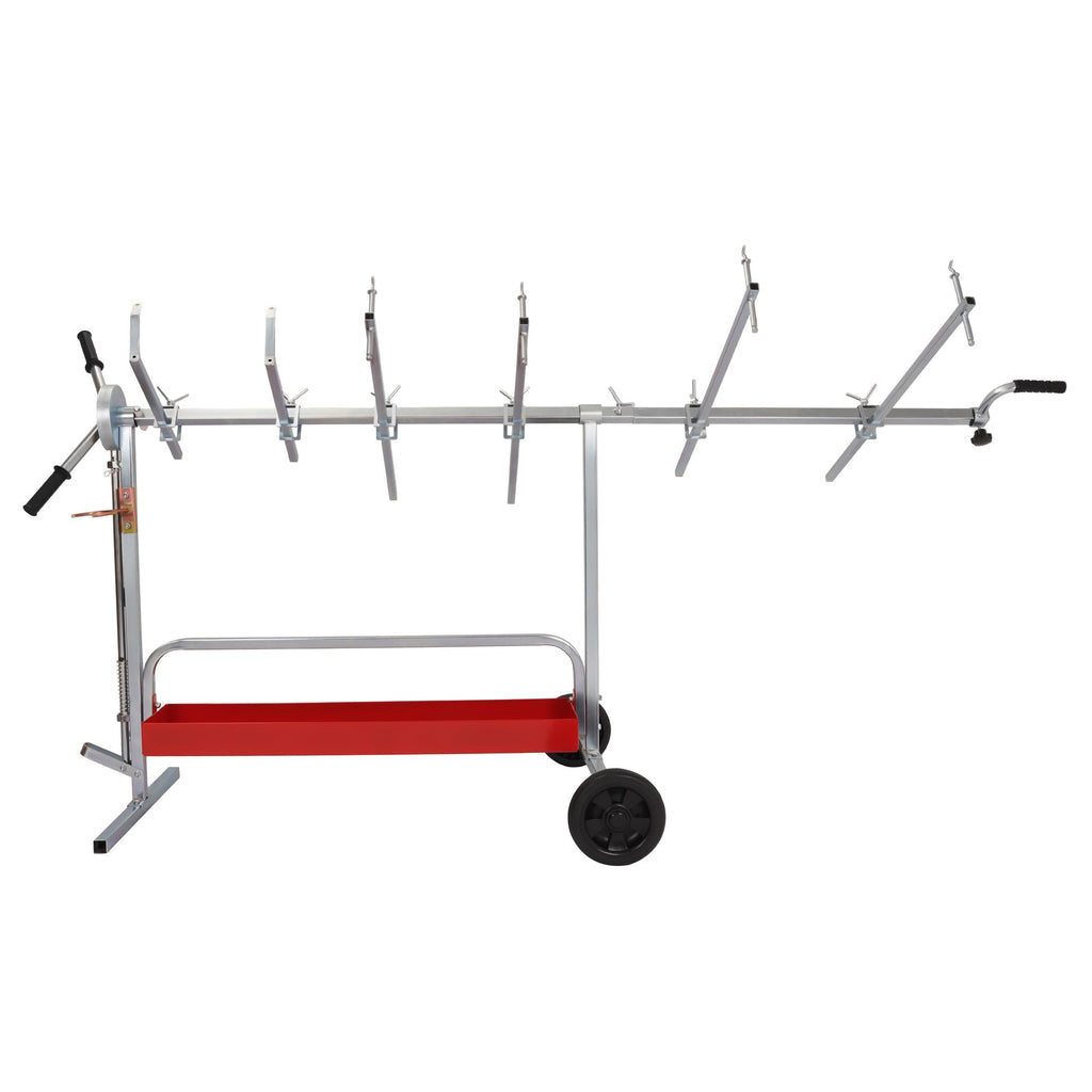 Paint Rack Rotating Parts Work Stand Painting Repair For AutoBody Door Bumper