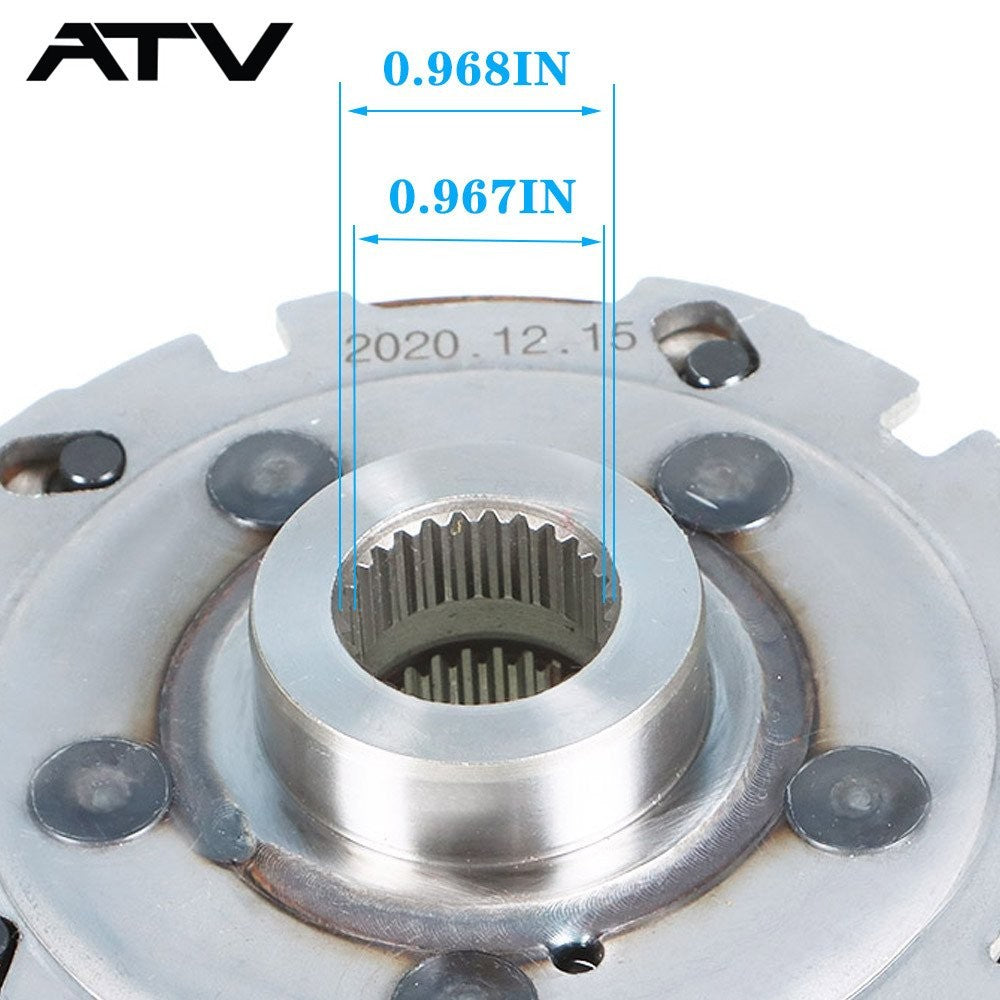 For 04-07 Yamaha Rhino 660 Wet Clutch Drum Housing & Primary Sheave & Pad Shoe