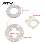 adv-NNB77 Front Disc Brake Conversion Kit For Foreman 400 TRX400 1995-2003