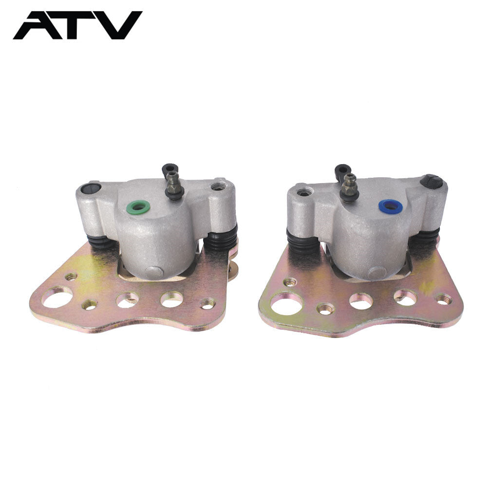 Front Left Right Brake Calipers w/Pads For Polaris Sportsman 335 400 500 600 700