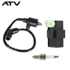 For Honda FourTrax 300 TRX300 FW 2x4 4x4 90-93 Ignition Coil Spark Plug CDI Box