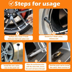Tire Valve Stem Core Remover&Installer/Replacement Tool Kit For TR413 Valve Core