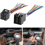 16 Pin ISO Radio Wire Harness Adapter for Peterbilt Freightliner Volvo Mack