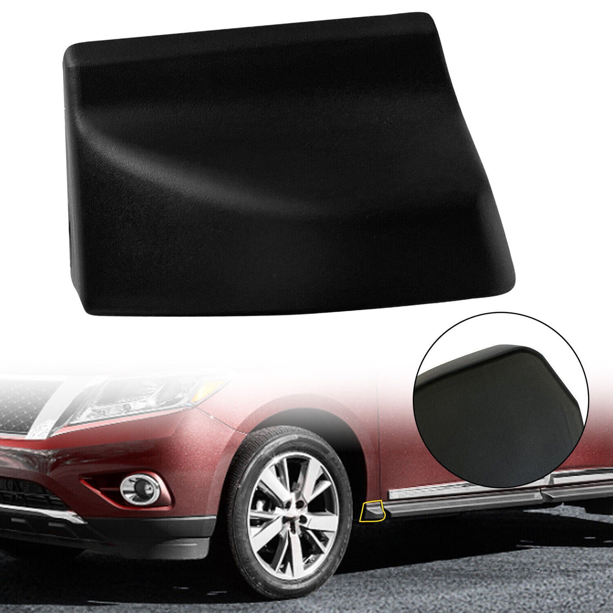 Left Black Fender Molding For Nissan Pathfinder 2013-2020 For 63873-3KA0A