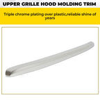 Chrome Upper Grille Hood Molding Trim For GMC Sierra 2500HD 3500HD 2011-2014