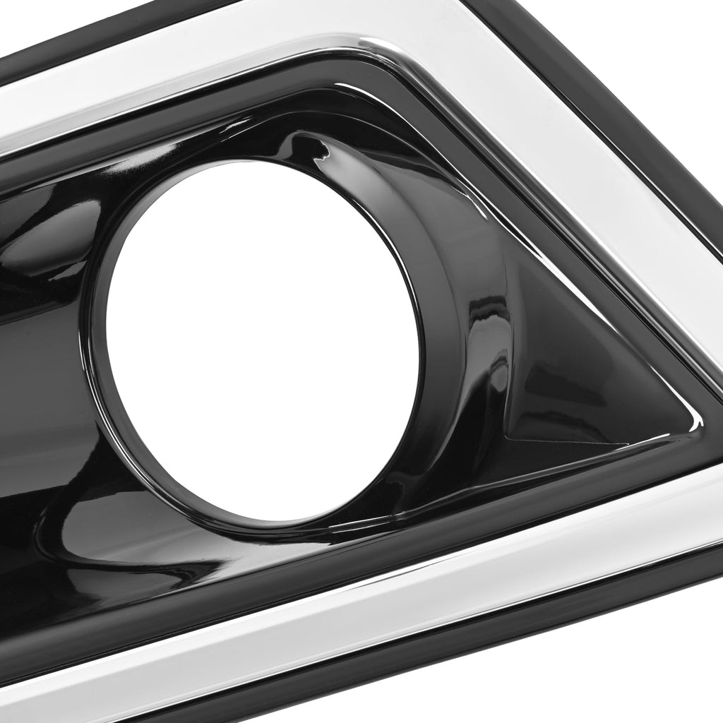 Fog Light Trim Bezel Cover Left & Right Pair For Ford Edge 2015 2016 2017 2018