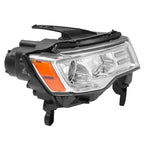 For 2017-2021 Jeep Grand Cherokee Halogen Upgrade LED Tube Projector Headlights
