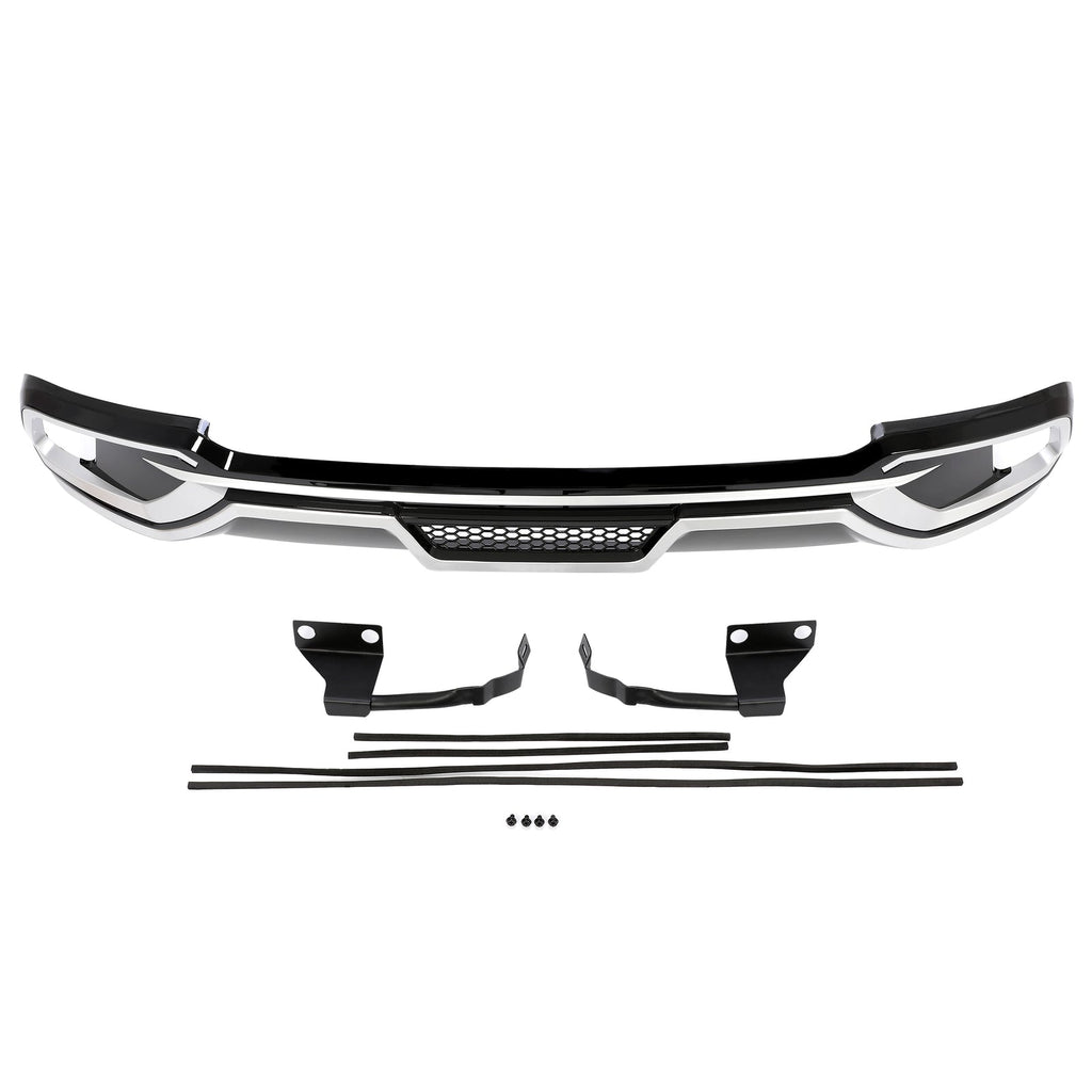 Fits Toyota Highlander 17 18 19 Rear Bumper Lip Diffuser Spoiler Guard Cover ABS