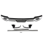Fits Toyota Highlander 17 18 19 Rear Bumper Lip Diffuser Spoiler Guard Cover ABS
