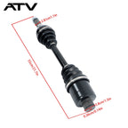For Polaris Sportsman Hawkeye 2PCS Rear Left+Right CV Axles Drive Shaft 1332421