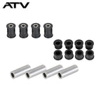 For Honda Rancher 350 TRX350 2000 01 02-2006 Front Upper Lower A Arm Bushing Kit