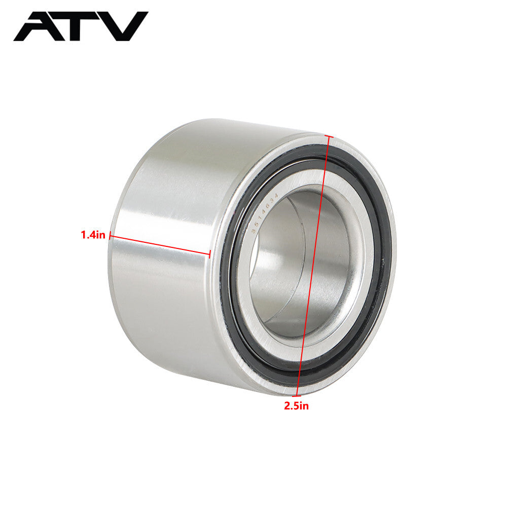 For Polaris Sportsman 400 450 500 570 600 4×Front Wheel Bearing Kit