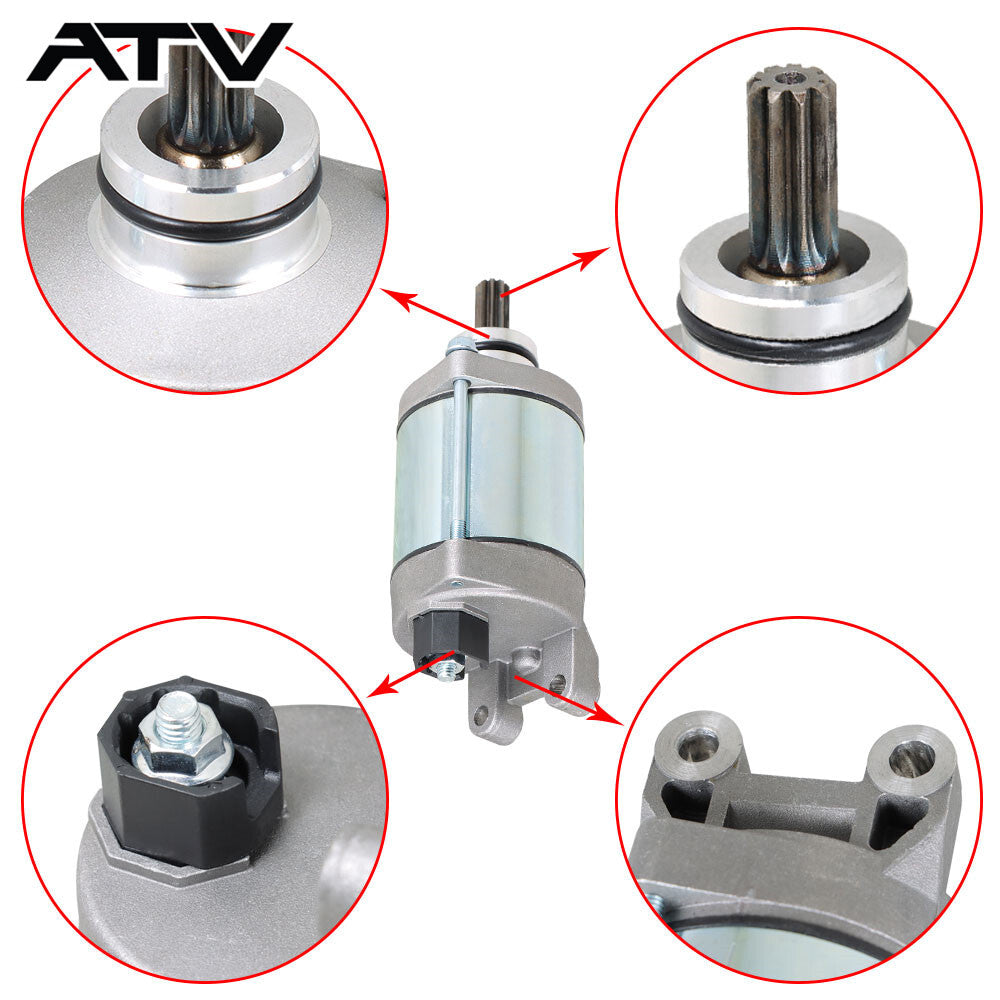 For Kawasaki KFX450R Starter Motor Assembly 2008 2009 2010 2011 2012 2013 2014