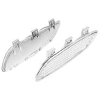 2PCS Front Bumper Side Marker Lights Reflector For BMW M3 E90 E92 E93 2008-2013