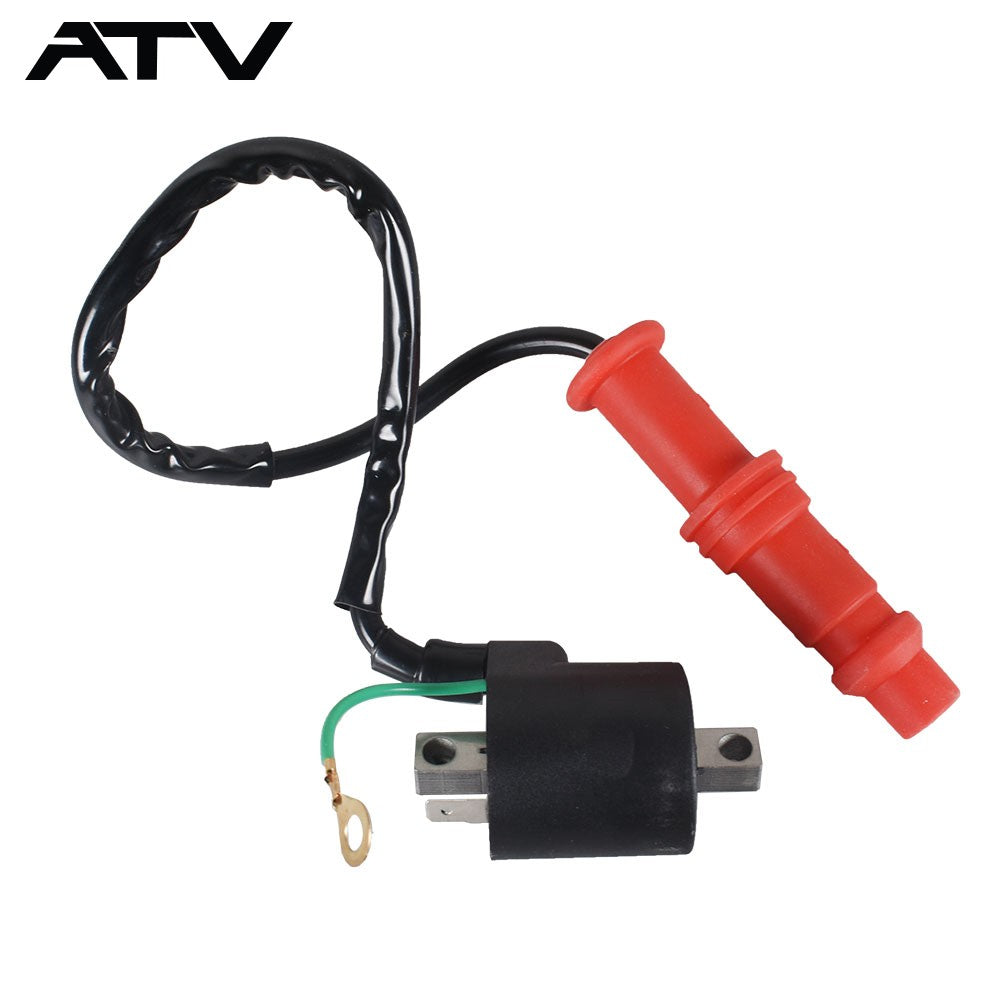 Complete Ignition Coil & Spark Plug Cap For Polaris Sportsman Ranger 500 96-02