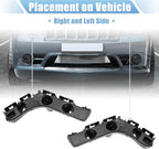 For 2011-2013 Jeep Grand Cherokee Front Bumper Bracket Left+Right Retainer