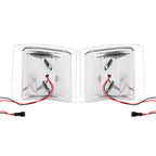 Full LED 4PCS Clear Corner Side Marker Lights For Chevy C/K 1500 2500 1994-99