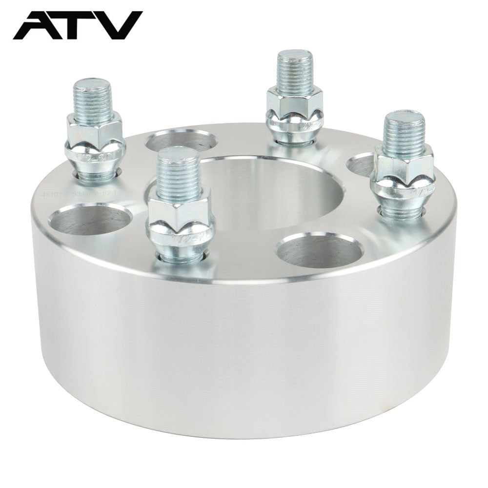 4Pcs 2" Wheel Spacers 4x4 4x101.6 1/2"x20 For Golf Carts  GO GO Club Cars