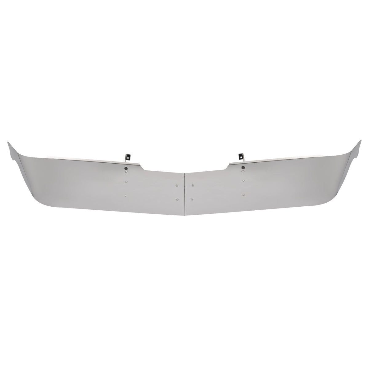 11" Stainless Steel Drop Sunvisor Flat Windshield Fit Mack CH CX Granite Vision