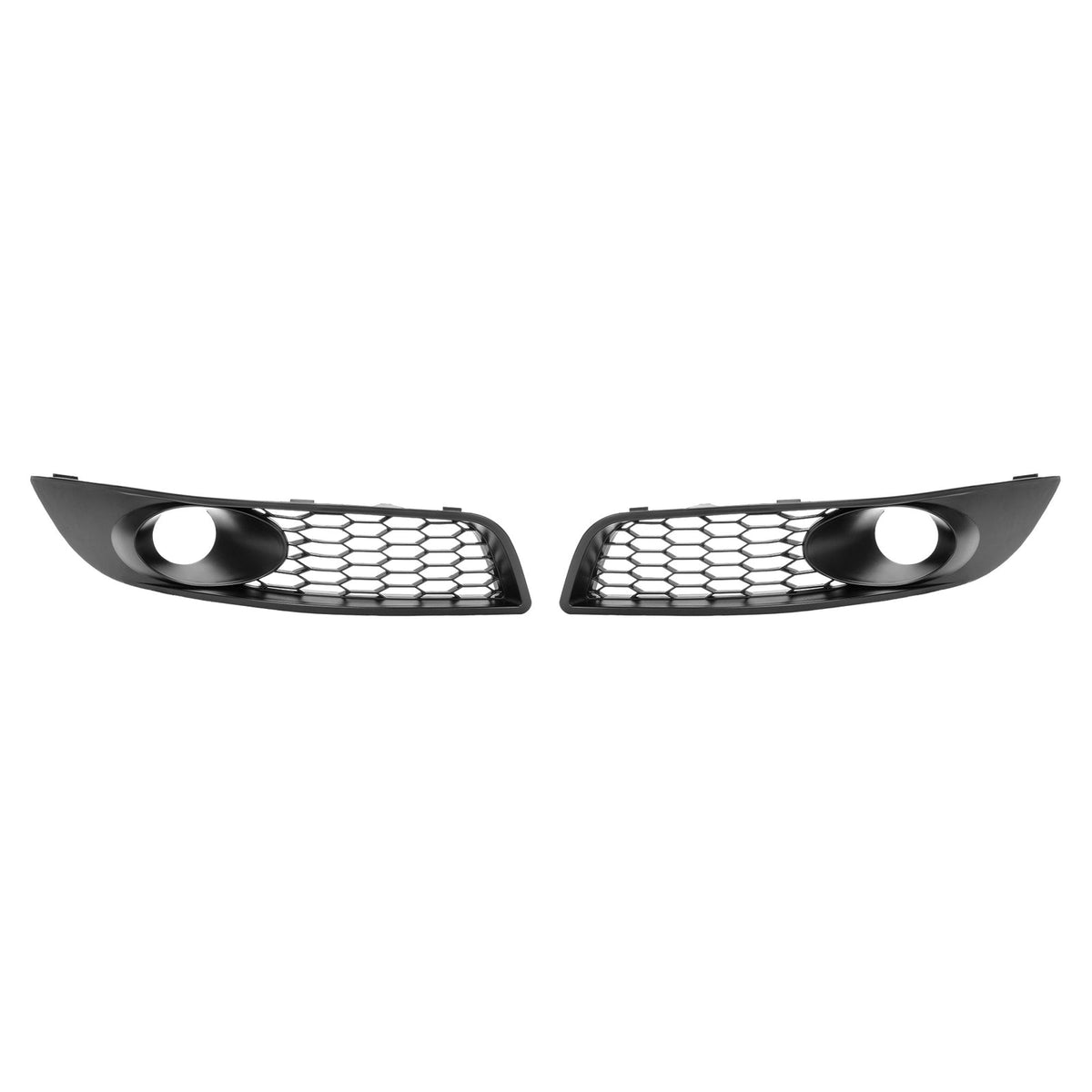 Black For Chevrolet Impala 2006-2013 Fog Light Bezels Grille Covers Left + Right