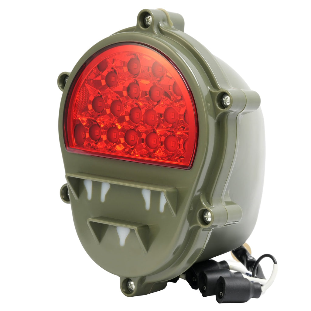 2x LED Brake Lights Lamps New Red Rear Stop Tail Lights For Humvee M998 M35