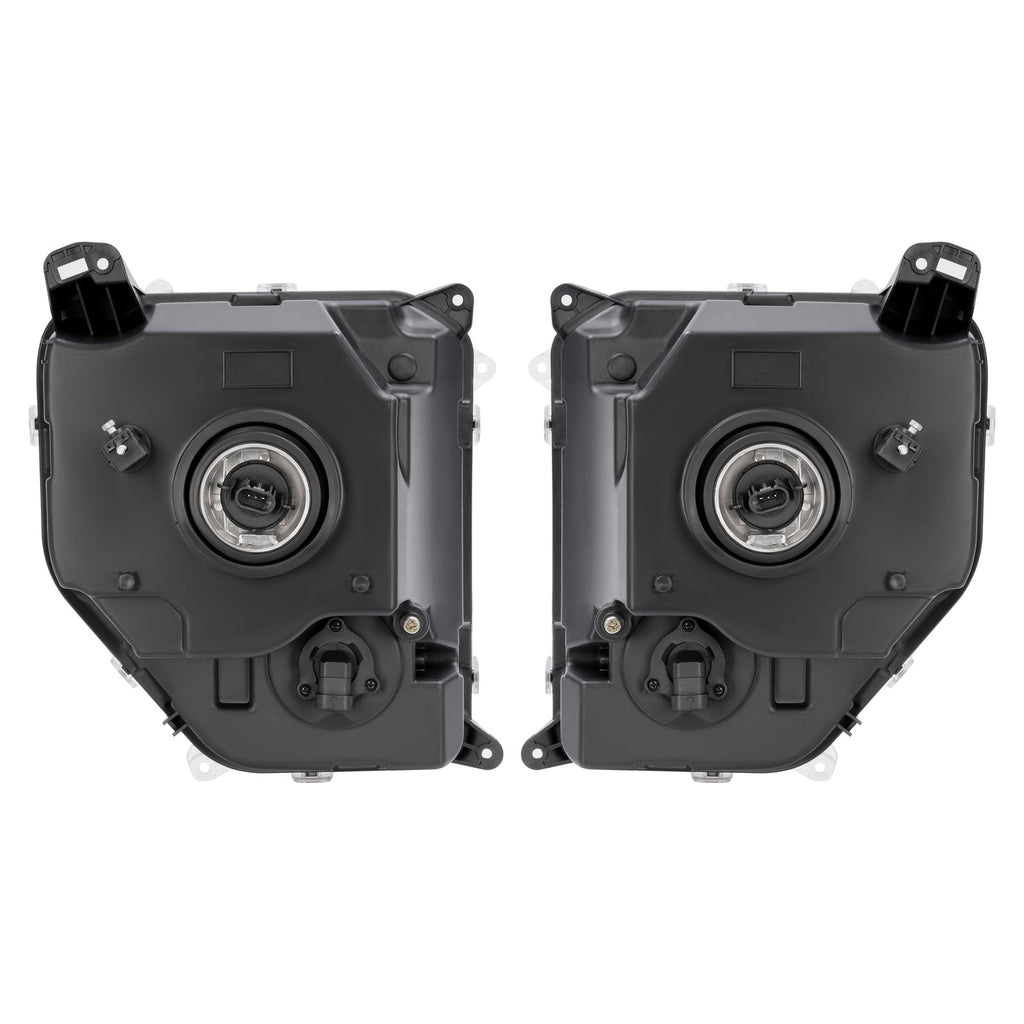 Pair Headlights Lamp Set Left & Right With Fog Lights For JEEP Liberty 2008-2012