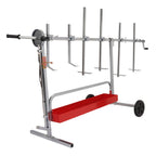 Paint Rack Rotating Parts Work Stand Painting Repair For AutoBody Door Bumper