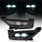 LED Bumper Fog Lights Fog Light Bezel Left+Right Side For Chrysler 300 2015-2024