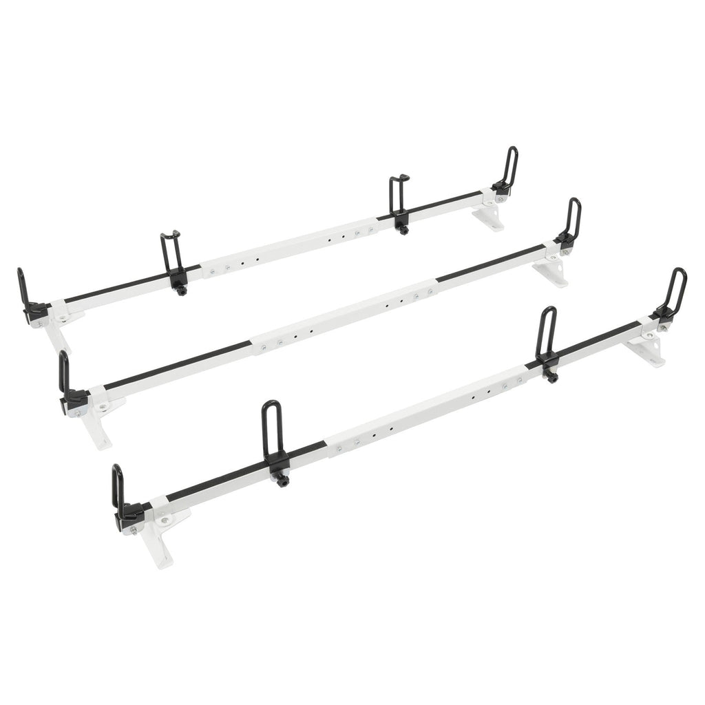 3-Bars Cargo Van High Ladder Roof Rack For Nissan NV 1500 2500 3500 750 lbs