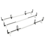 3-Bars Cargo Van High Ladder Roof Rack For Nissan NV 1500 2500 3500 750 lbs