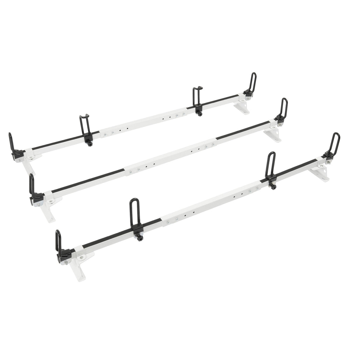 3-Bars Cargo Van High Ladder Roof Rack For Nissan NV 1500 2500 3500 750 lbs