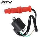 Complete Ignition Coil & Spark Plug Cap For Polaris Sportsman Ranger 500 96-02