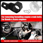 50mm Crankshaft Pulley Holder Crank Bolt Damper Removal Tool For Honda Acura