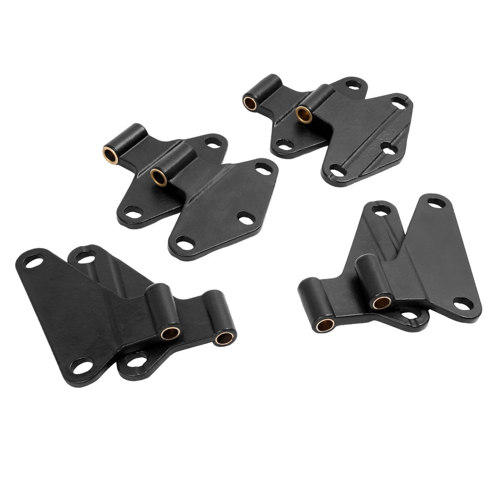 8PCS Inner Body Door Hinges Replacement Kit For 2007-2018 Jeep Wrangler JK