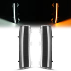 2PCS LED Turn Signal Lights Side Marker Lamps+DRL For Nissan 350Z LCI 2006-2009