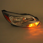 Chrome Headlight Headlamp Replacement Passenger Side For Ford Focus 2012 13 14