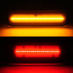 4x Smoke LED Front & Rear Side Marker Lights For El Camino & Caballero 1978-1987